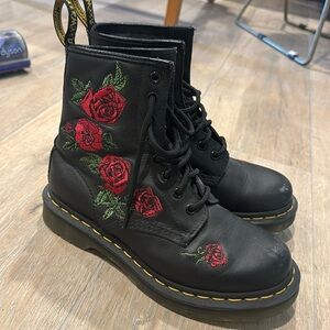 Dr. Martens with Roses